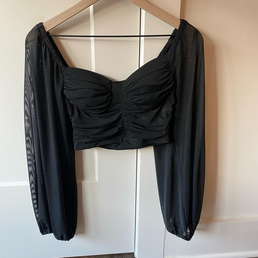 Hello molly crop top